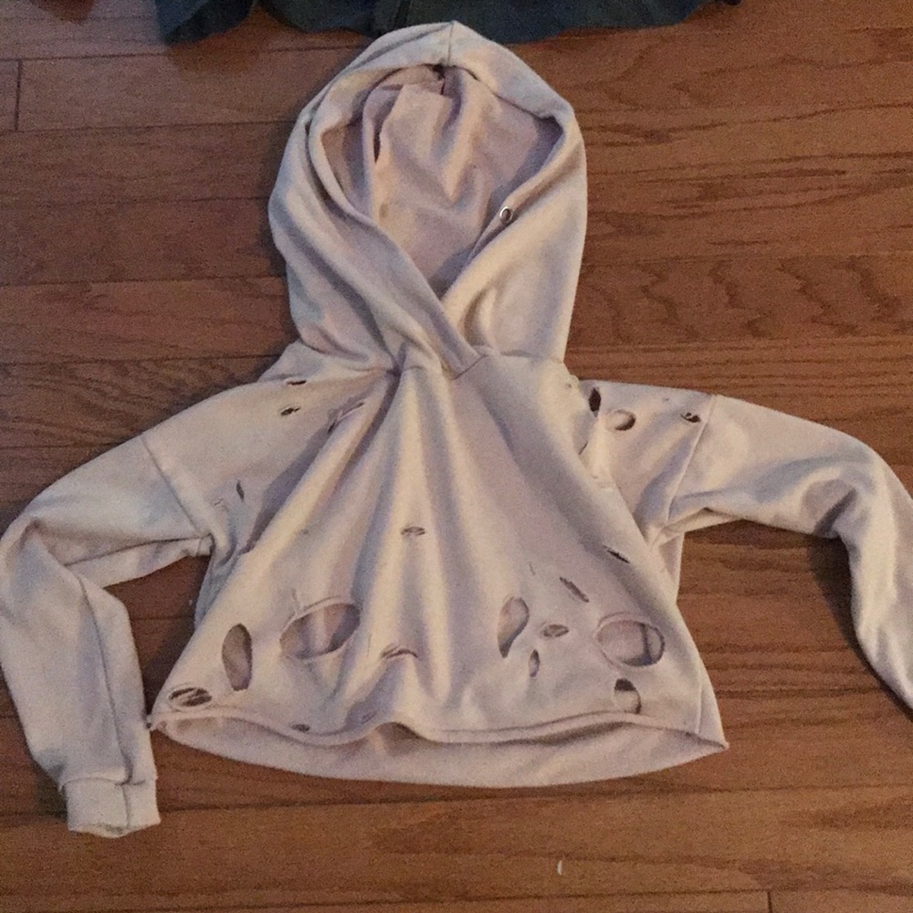 Cropped hoodies